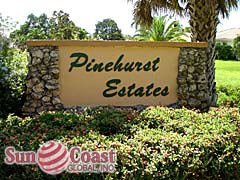 Pinehurst Estates Signage